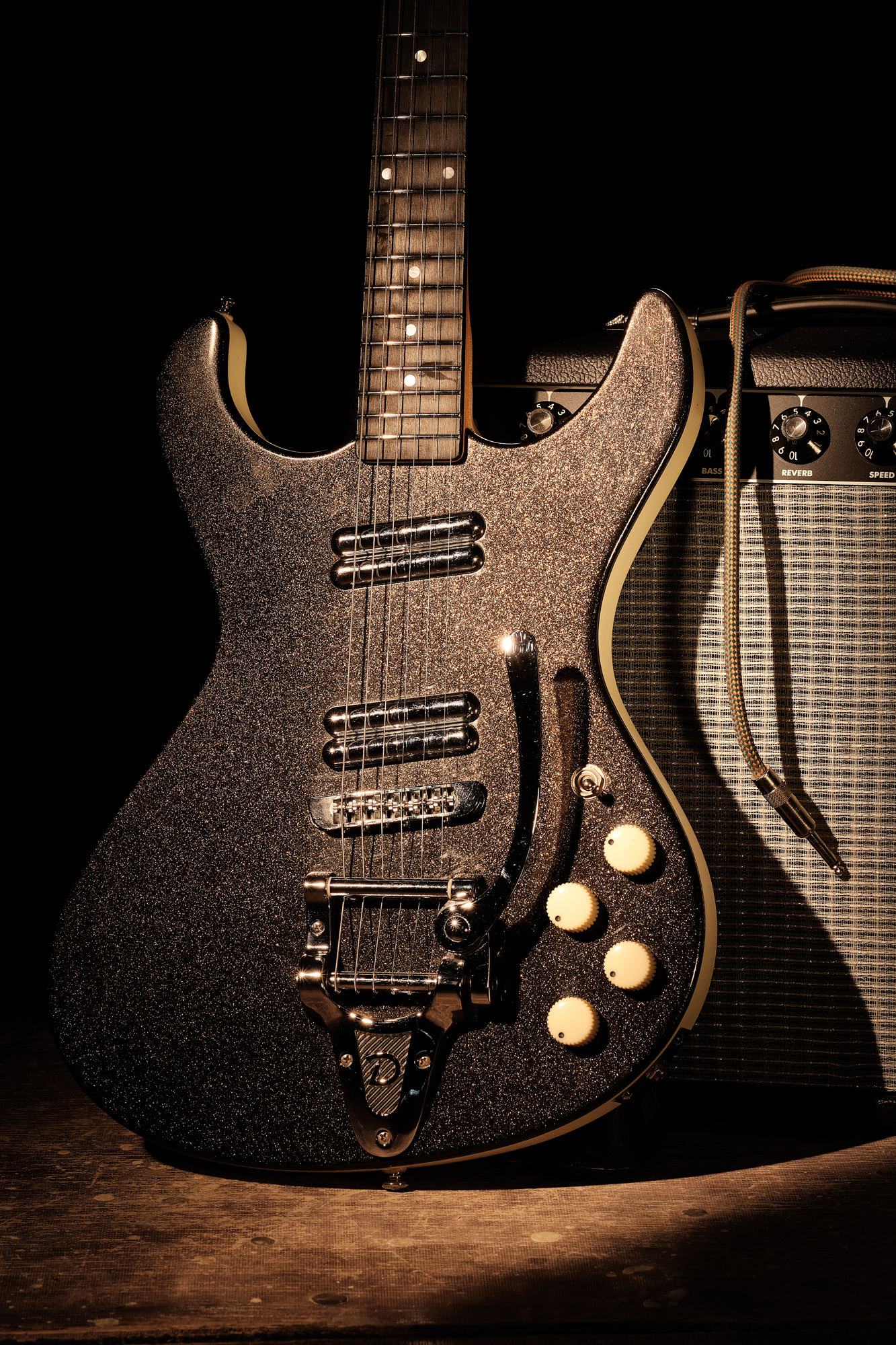 While my guitar gently poses